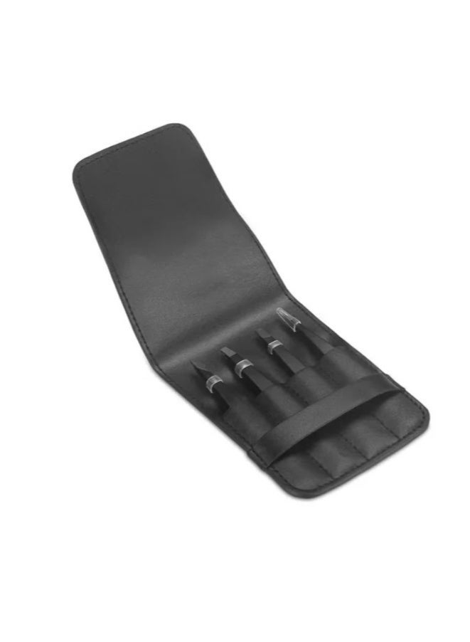 Precision Tweezers Set - Suitable for Various Life Situations, 4-in-1 Set - Image 4
