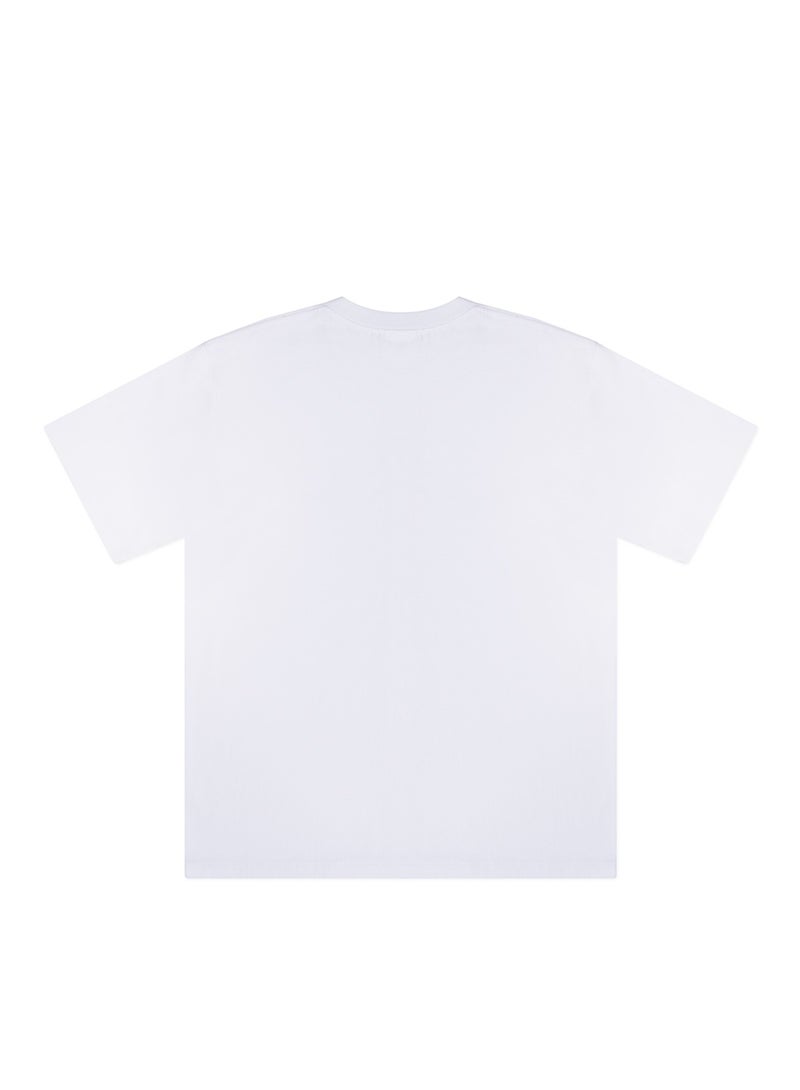 بايب تي شيرت بيب نيون ساين كوليدج أبيض - Image 2