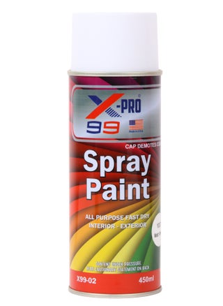 White spray Paint