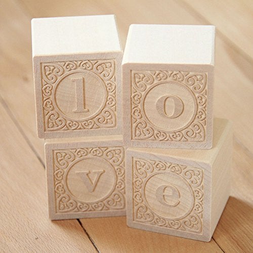 Uncle Goose Lowercase Alphablank Blocks - Made in The USA - Image 3