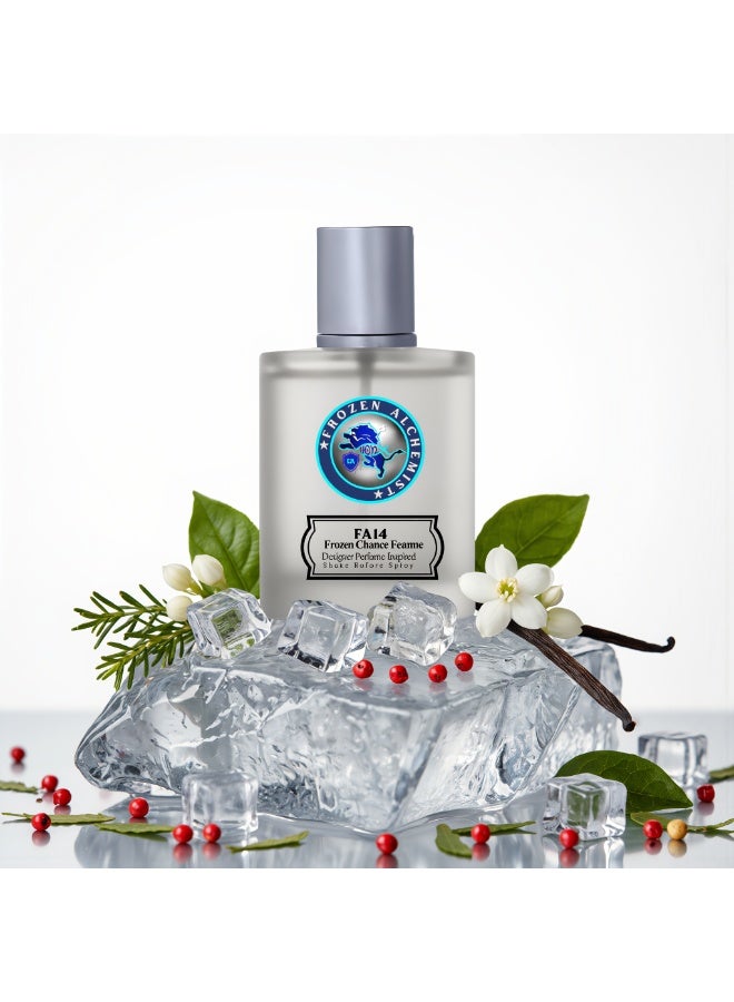 Frozen Alchemist Frozen Chance FA14 EDP 100ml, By Frozen Alchemist, Long Lasting Designer Perfume Inspired - Image 2