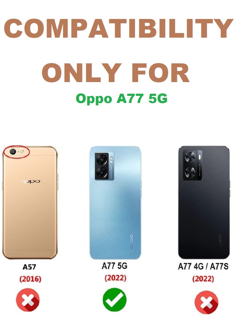 Super 2 Pieces Tempered Glass Screen Protector 5D Designed For Oppo A77 5G Full Glue Edge to Edge Full Screen Coverage And Bubble Free - Image 3