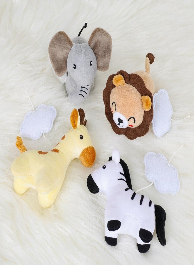 PIIKAGO Animals Crib Mobile for Boys & Girls - Safari Baby Mobile for Crib with Upgraded 3-Mode Music Box, Fits Standard Cribs, Nursery Mobiles - Image 3
