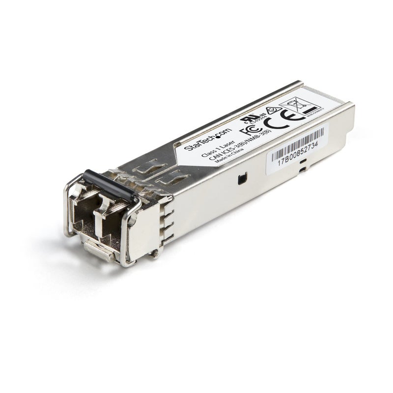 Startech.com StarTechcom Dell EMC SFP1GSX Compatible SFP Module 1000BASESX 1GbE Multimode Fiber MMF Optic Transceiver 1GE Gigabit Ethernet SFP LC 550m 850nm DDM SFP1GSXEMCST - Image 2