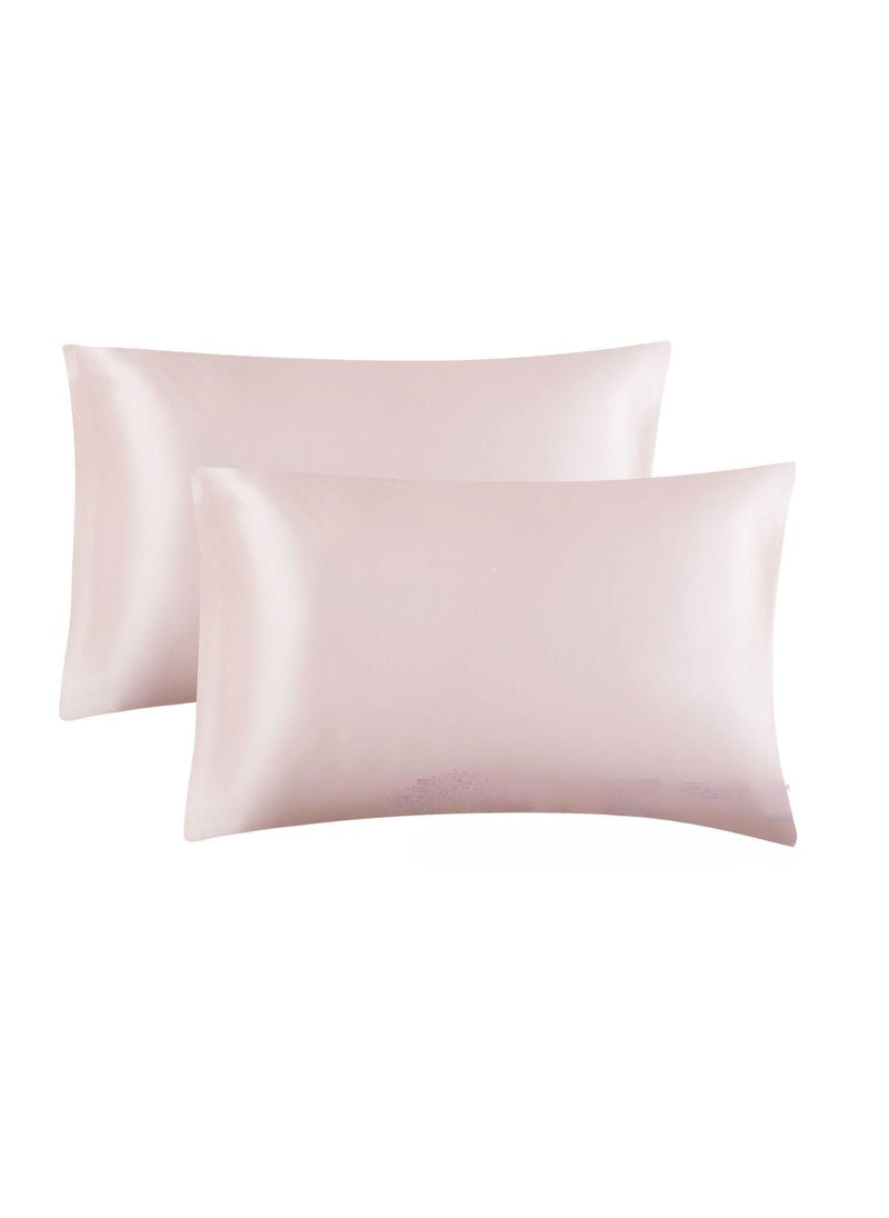 Y&D 2-Piece Simple Solid Colour Pillow Case Cover  - Image 1