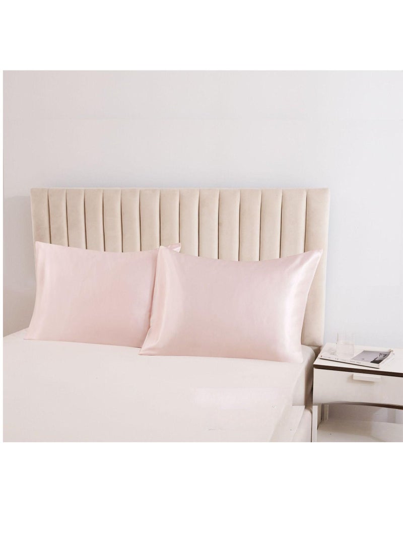 Y&D 2-Piece Simple Solid Colour Pillow Case Cover  - Image 2