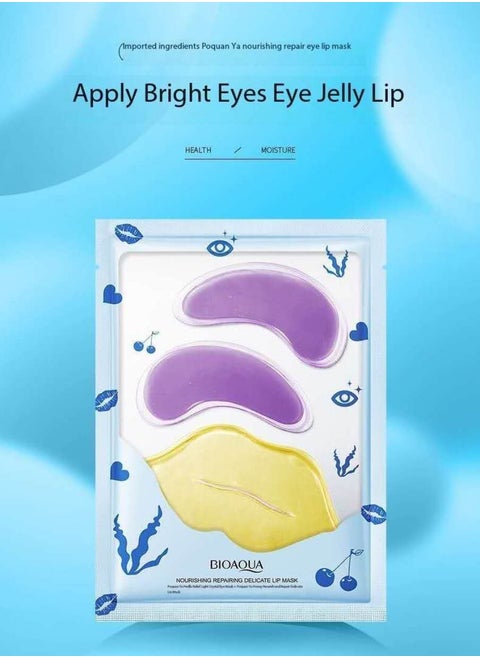Lips and Eyes jelly mask
