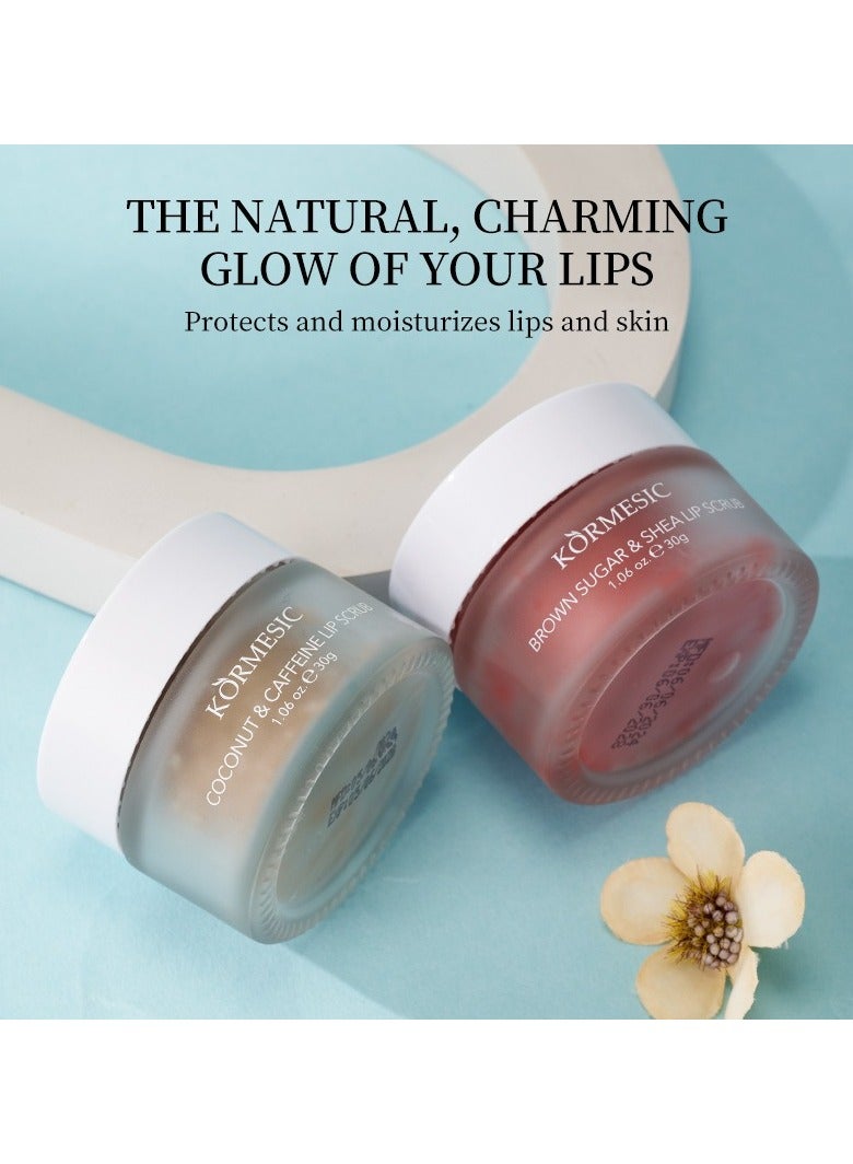 Kormesic فرك الشفاه من جوز الهند والكافيين 30 جرام-ممتلئ - Image 5