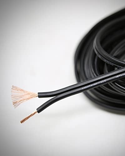 Lightkiwi 16/2 Low Voltage Landscape Lighting Wire - 100 Feet - Copper, Outdoor Direct Burial Wire - Under Ground Stranded Electric Wire for Spotlight, Pathway Light and LED Lights - ETL Listed - Image 5