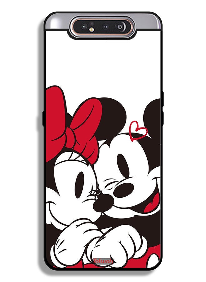 Tolwak Samsung Galaxy A80 Protective Case Cover Mickey Mouse - Image 1