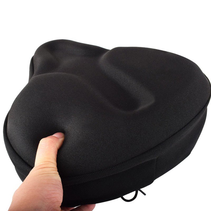 Breathable Bike Saddle Cover Cycling Seat Protector Cycling Accessory (Black) - Image 3