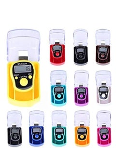 Generic Digital tasbeeh counter with LED lighting Multi colour  - Image 1