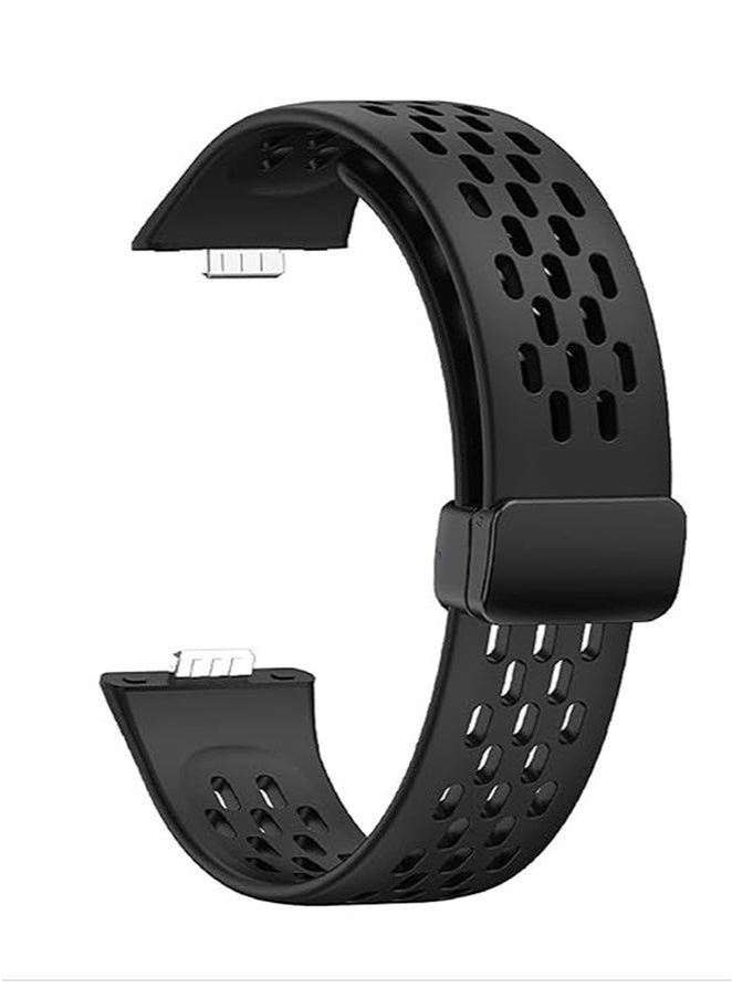 حَبْل تِك سوار سيليكون رياضي لساعة هواوي الذكية Fit 3 Fit 4 Fit 4 Pro Fit 5 Fit 5 Pro مناسب للاستخدام اليومي والنشاطات الخارجية والهدية - Image 3