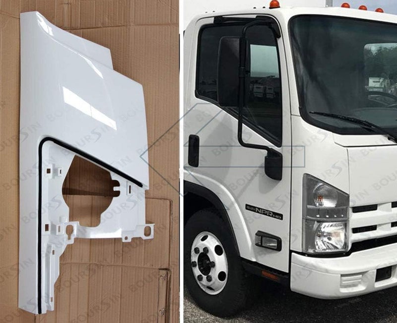 Boursin Front Right Side Panel For ISUZU NPR NPR-HD NQR NRR GMC/CHEVY W3500 W4500 W5500 2008-2022 (Passenger Side) - Image 1