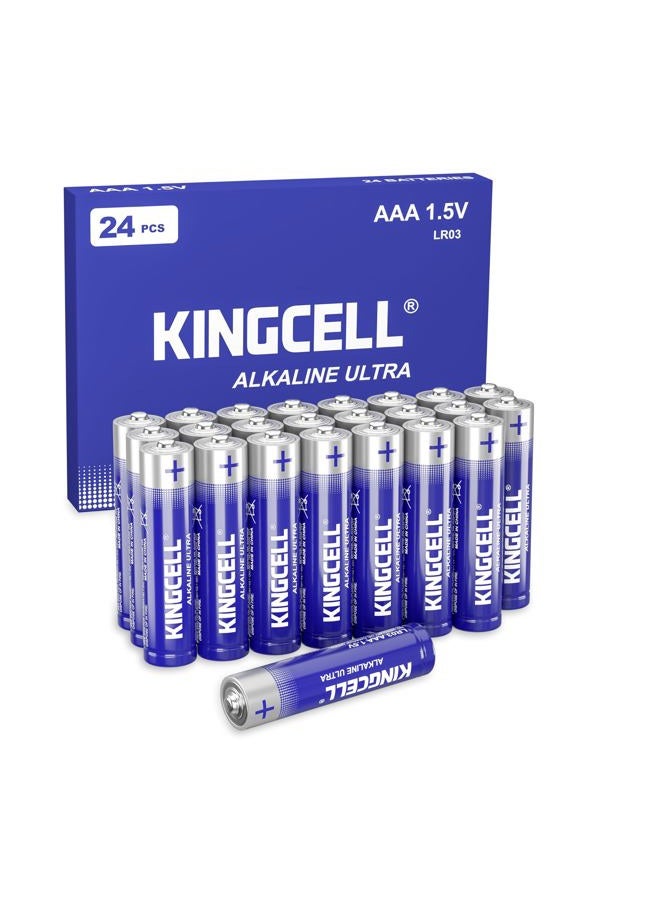 KINGCELL AAA Batteries 24 Pack, Alkaline Triple AAA Batteries High-Performance AAA Batteries with Ultra Long-Lasting Power for Household Device - Image 1