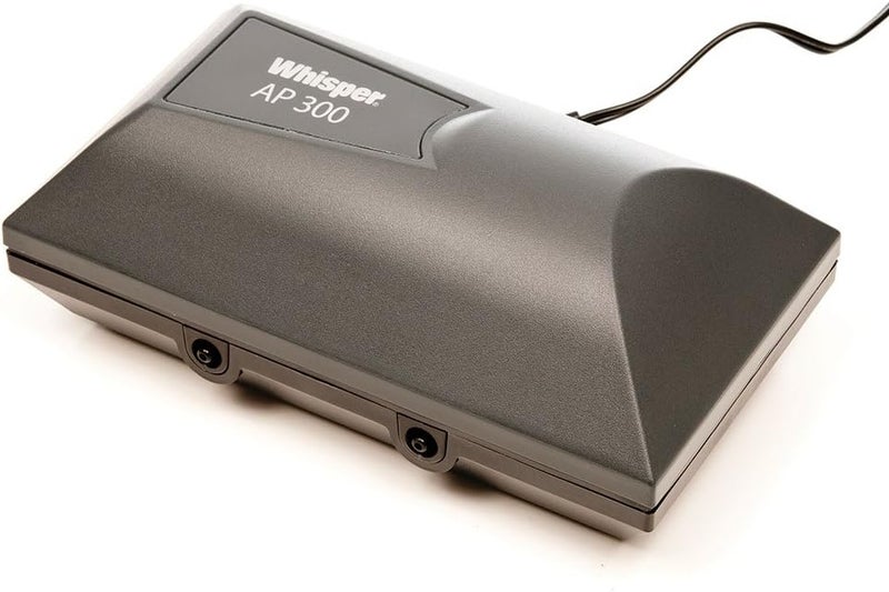 Tetra Whisper AP300 Air Pump for Deep Water Applications - Black
