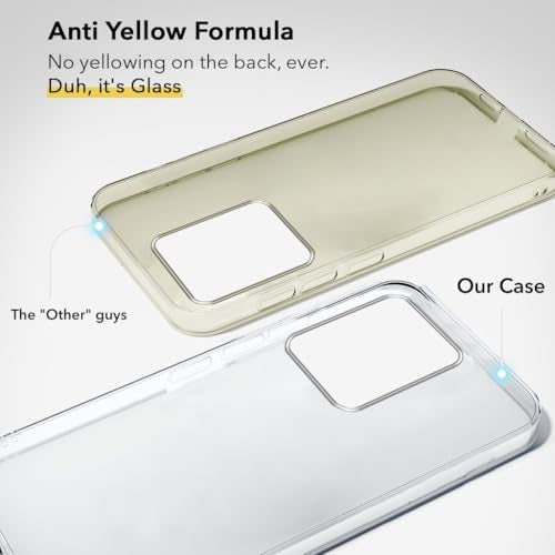 Jkobi Lifetime Anti-Yellow Clear Back Case Cover for Realme P3 Ultra (Sleek Hard Crystal | Shockproof and Camera Protection) - Image 2