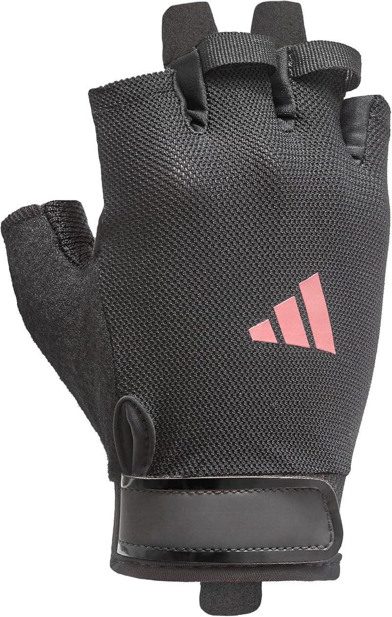 Adidas Essential Training Gloves for Women – Breathable Anti-Slip Workout Gloves for Fitness & Gym – Pink - Image 3