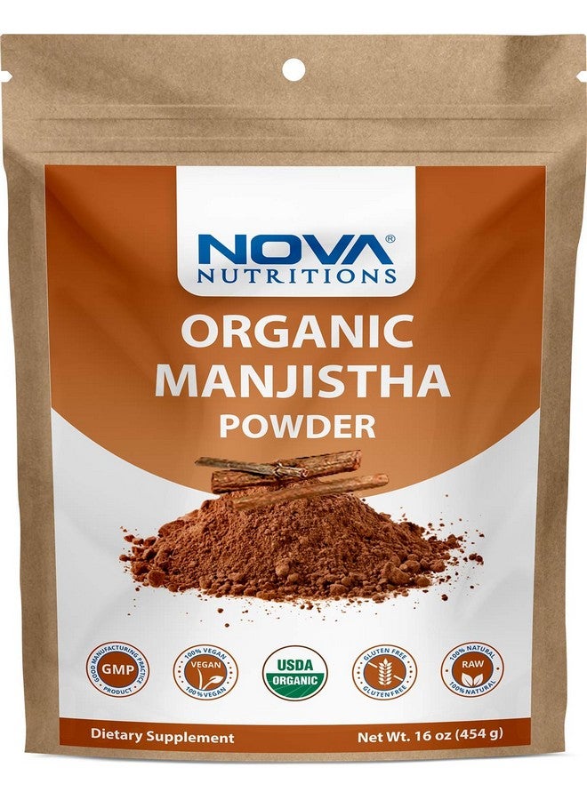 Nova Nutritions Ritions Certified Organic Manjistha Powder 16 Oz (454 Gm) - Image 5