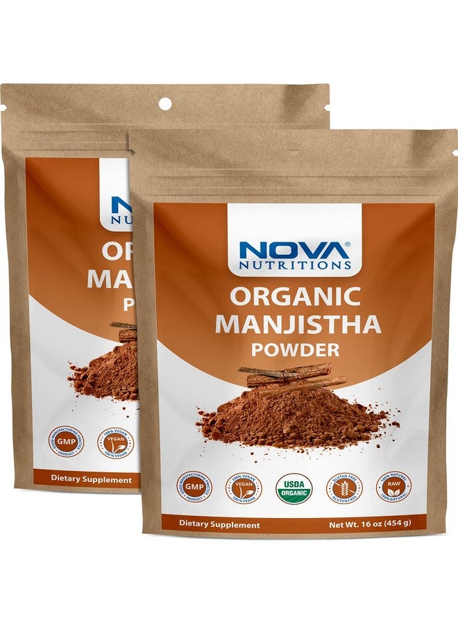 Nova Nutritions Ritions Certified Organic Manjistha Powder 16 Oz (454 Gm) - Image 1