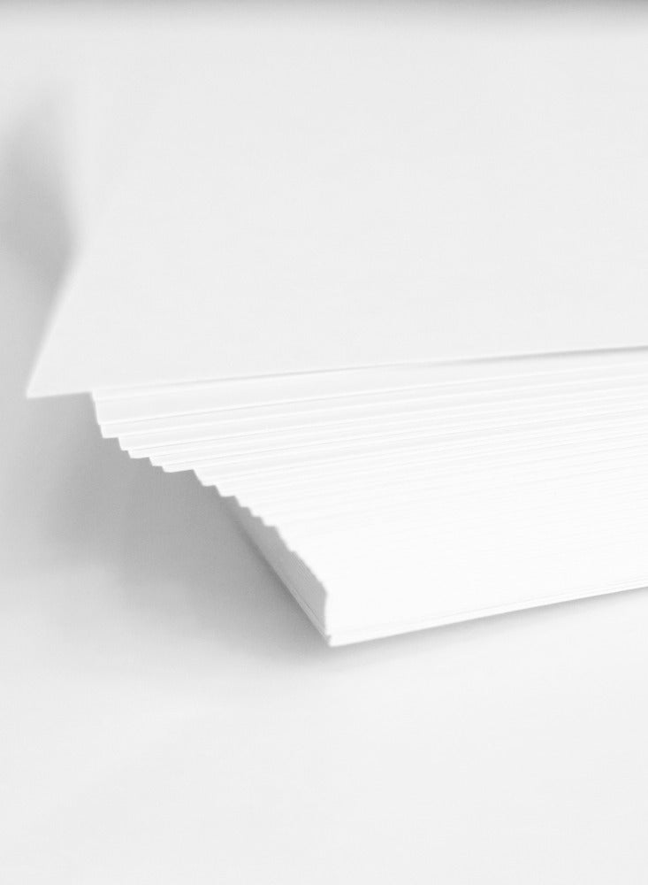 firstnock A5 White Card Stock Paper 350 GSM – Smooth Matt Finish, Thick White Paper 50 Sheets – Perfect for Crafting, Scrapbooking, Invitations, and More - Image 5