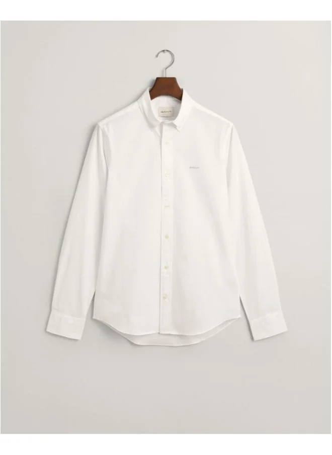 غانت Gant Slim Fit Pinpoint Oxford Shirt