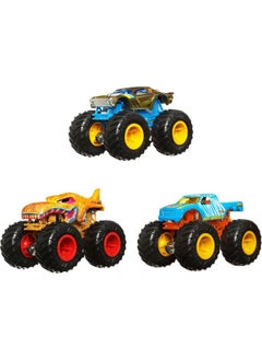 Monster Trucks 1:64 Color Shifters, 3-Pack Of Toy Trucks That Change Decos In Ice Cold Water & Change Back In Warm Water, Toy For Kids, Hgx20 - pzsku/Z045C966941F3389BD0E7Z/45/_/1722596645/15f63989-fe46-4141-8f3f-b74f2210634f