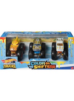 Monster Trucks 1:64 Color Shifters, 3-Pack Of Toy Trucks That Change Decos In Ice Cold Water & Change Back In Warm Water, Toy For Kids, Hgx20 - pzsku/Z045C966941F3389BD0E7Z/45/_/1722596646/df12d2e0-5b0a-4cc8-a060-83dac8e8ea53