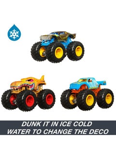 Monster Trucks 1:64 Color Shifters, 3-Pack Of Toy Trucks That Change Decos In Ice Cold Water & Change Back In Warm Water, Toy For Kids, Hgx20 - pzsku/Z045C966941F3389BD0E7Z/45/_/1722596659/f5ada4c2-9ffe-47f7-ba25-8d7d5388c375