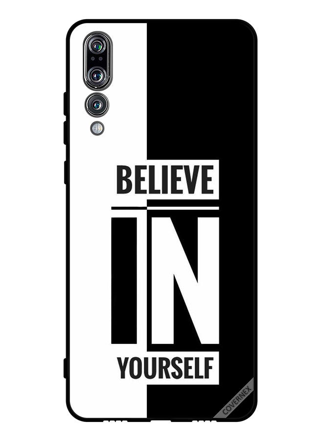 Covernex Protective Case Cover For Huawei P20 Pro Beleive In Yourself & - Image 1