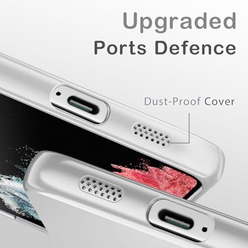 DIZORO Samsung S24 5g Case, Compatible with Mag Safe Back Cover, Matte Luxury Metallic Luster Flexible TPU Wireless Charging Shockproof Case with Camera Protector Lens (Dark Silver) - Image 3