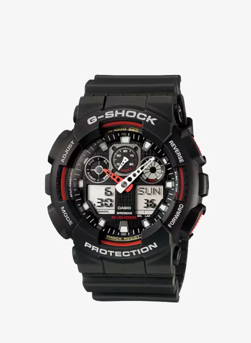 G-shock Men's Resin Analog-Digital Watch GA-100-1A4 - 51.2 mm
