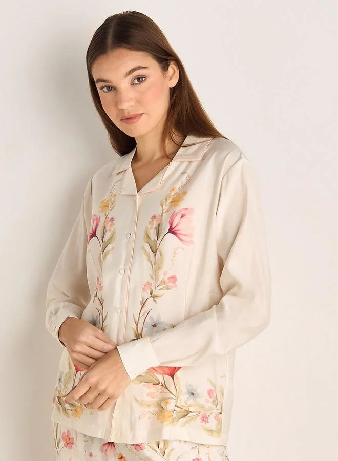 Splash FAV Pyjama Set Button Down Shirt & Trousers