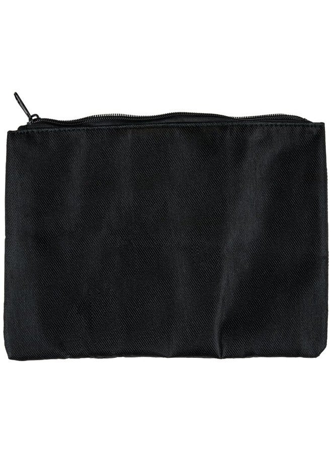 Klein Tools VDV770-500 Nylon Zipper Pouch, Divided Black Tool Bag, Various Use Including Klein Tools Tone and Probe Kit Cat. No. VDV500-820 - Image 3