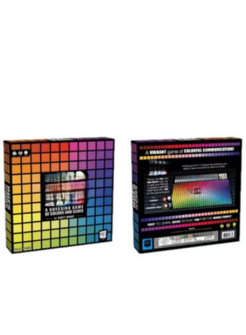 USAopoly Hues And Cues Crafty Colours And Clues Riddle Matching Game Card Toys - Image 4