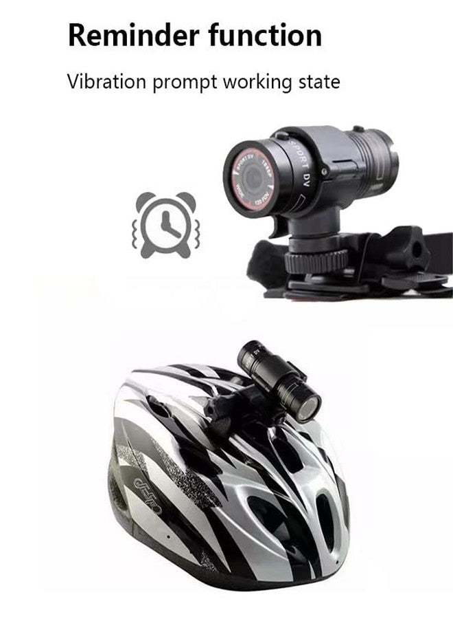 Wzquisite Bike Motorcycle Helmet Camera with Handle Brackect- 1080p Mini Sports Video Action Camera 120° Wide Angle with Waterproof for Car Handlebar Mountain Wilderness Outdoor Recorder Camcorder - Image 2
