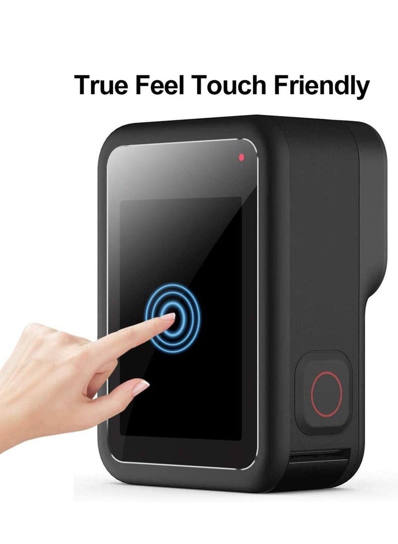 SYOSI SYOSI 9 Pcs Screen Protector for GoPro Hero 8 Black, 3 Ultra Clear Tempered Glass Screen Protector, 3 Tempered Glass Lens Protector, 3 Tempered Glass Front LCD Display Film for Hero 8 Action Camera  - Image 2