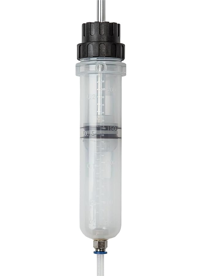Mityvac Mva6851 7Oz Fluid Evacuator Extractor And Dispensing Syringe, Lightweight, Easy To Clean, 7-1/2" Flexible Tube, Non-Drip Cap, For Master Cylinders, Transaxles, Power Steering And Coolant - Image 3