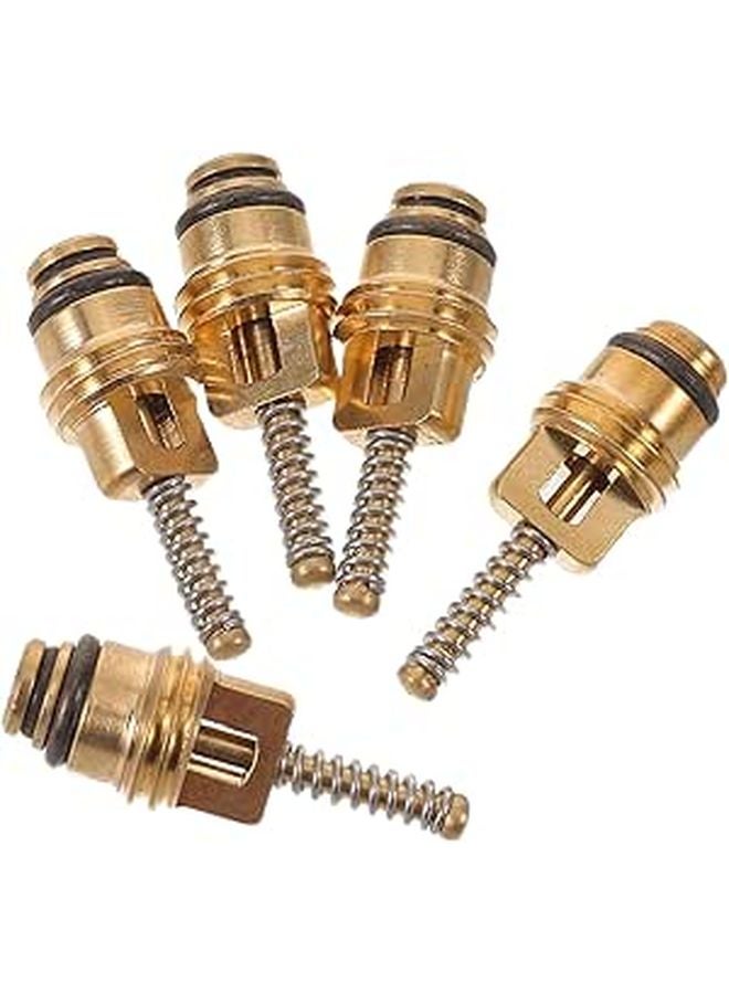 5Pcs Universal Car AC Charging Valve Core Replacement for Air Conditioning System Repair - Image 1