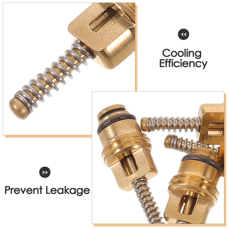 5Pcs Universal Car AC Charging Valve Core Replacement for Air Conditioning System Repair - Image 4