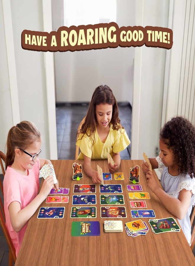 Skillmatics Card Game - Jungle Party, Fun Family Card Game of Strategy & Luck, Party Game, Gifts for Girls & Boys Ages 7, 8, 9 & Up - Image 3