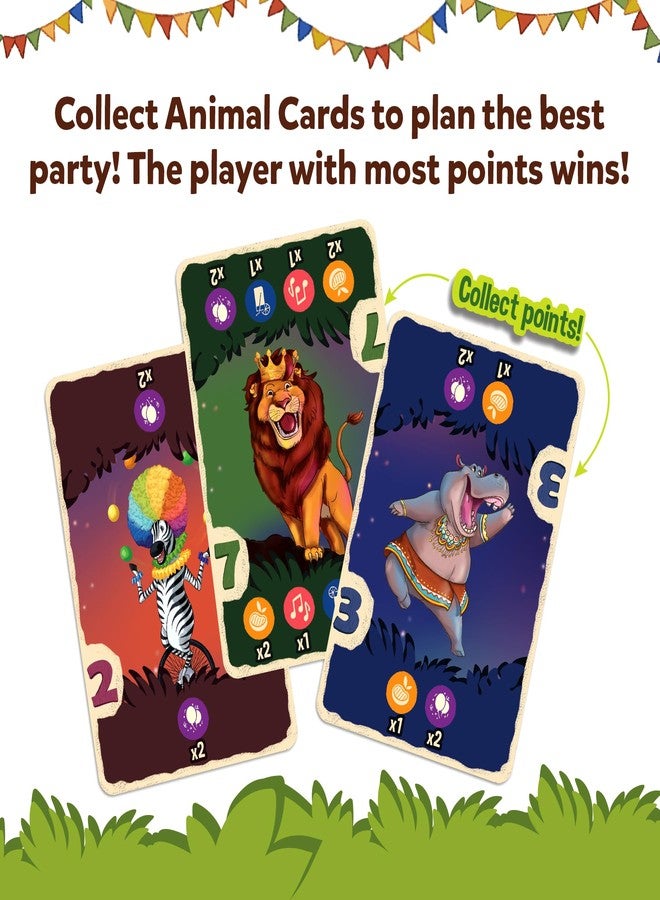 Skillmatics Card Game - Jungle Party, Fun Family Card Game of Strategy & Luck, Party Game, Gifts for Girls & Boys Ages 7, 8, 9 & Up - Image 4