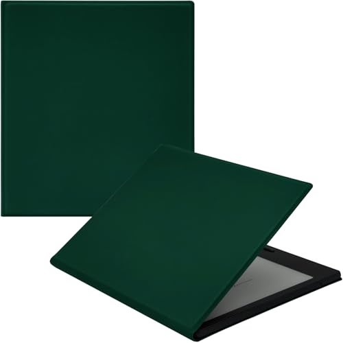 GOVTVA Magnetic Leather Case for 7'' Onyx Boox Go 7 / Boox Tablet Go Color 7 (Gen II/Gen I 2025/2024) /Boox Page Ultra-Thin Lightweight Cover with Auto Sleep/Wake & Magnetic Closure (Blackish Green) - Image 1