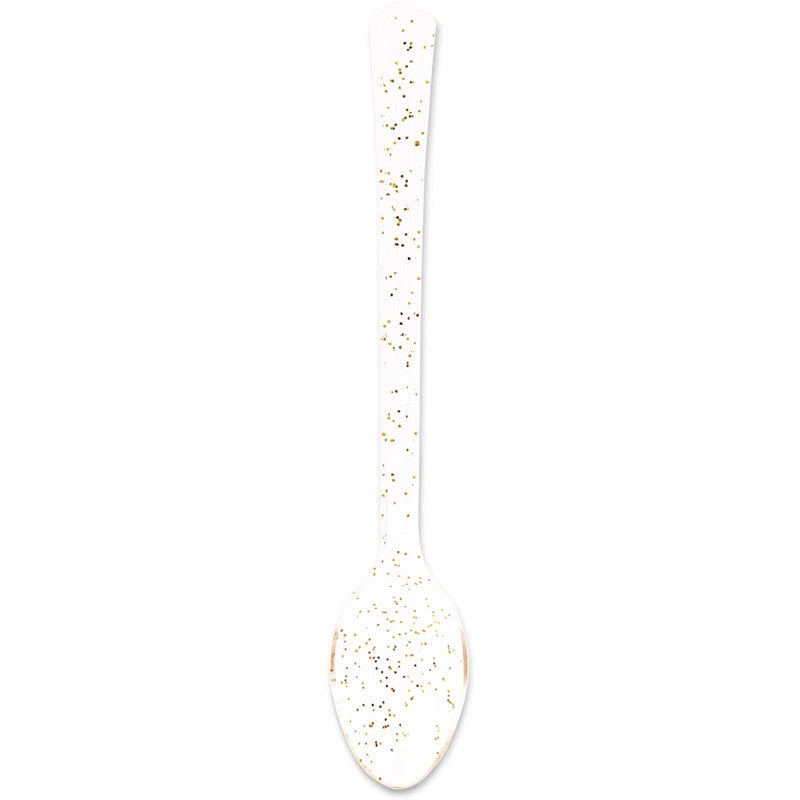 Sparkle and Bash Sparkle and Bash 120 Pieces of Gold Glitter Mini Dessert Cups with Spoons  Plastic Disposable Dessert Cups 3oz for Parfait  Shooters  Mousse  Appetizers  Samples  Treats  Serves 60  - Image 5