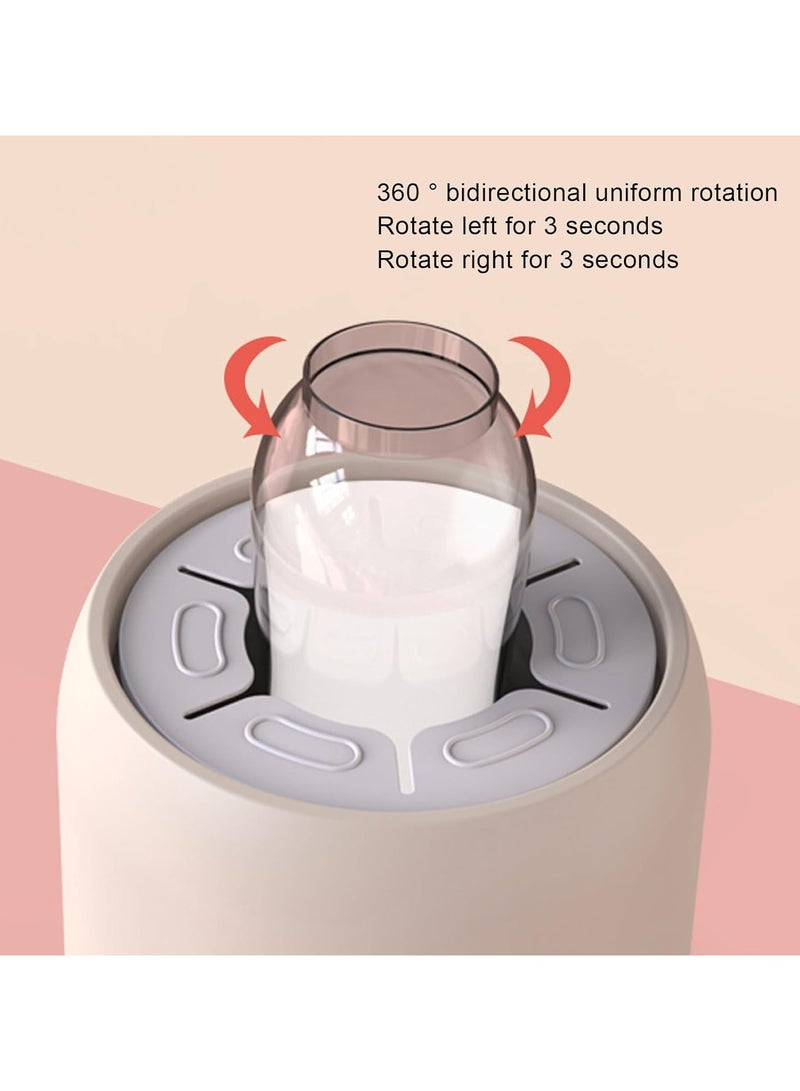 عام موزعات وخلاطات تركيبة الأطفال، ماكينة هزازة زجاجات الأطفال الأوتوماتيكية، 3 أوضاع منخفضة الضوضاء، قابلة للحمل، هزازة زجاجات الأطفال الكهربائية - Image 3