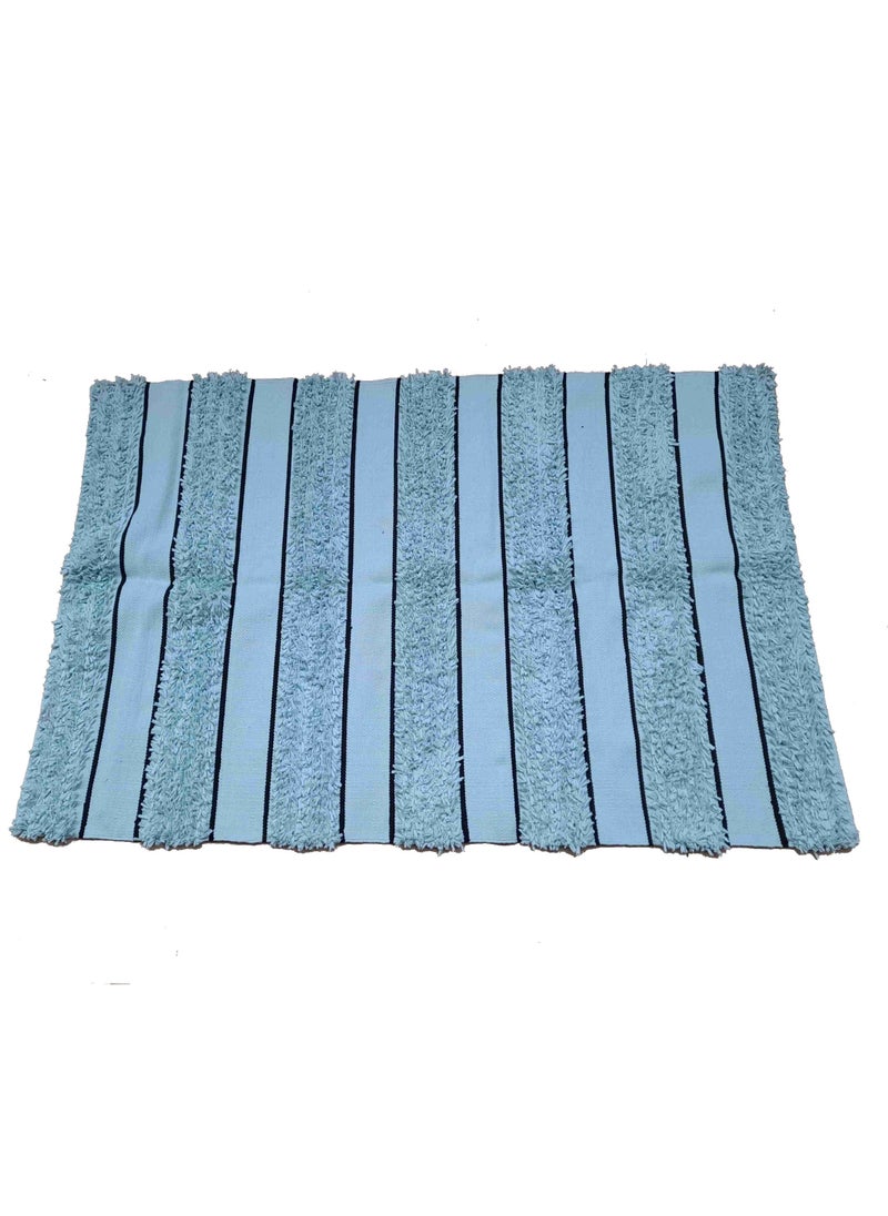 Bazaar Misr Eco-Friendly rag rug cotton shaggy Ment  - Image 2