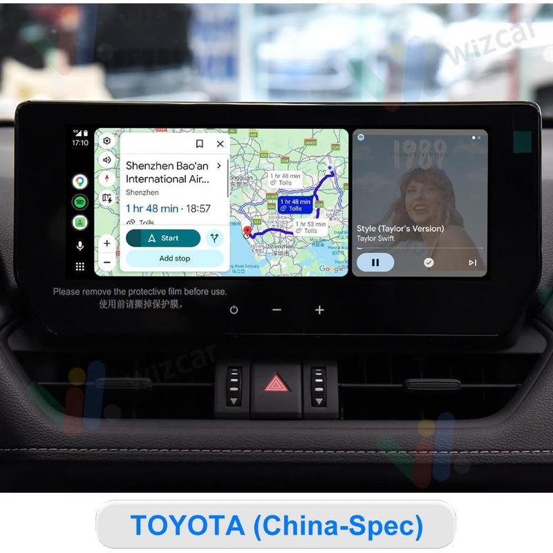 For Toyota Corolla Cross Camry Levin China-spec, 10.25 M1 Android Auto Google Waze Map Spotify For Android Phone use - Image 5