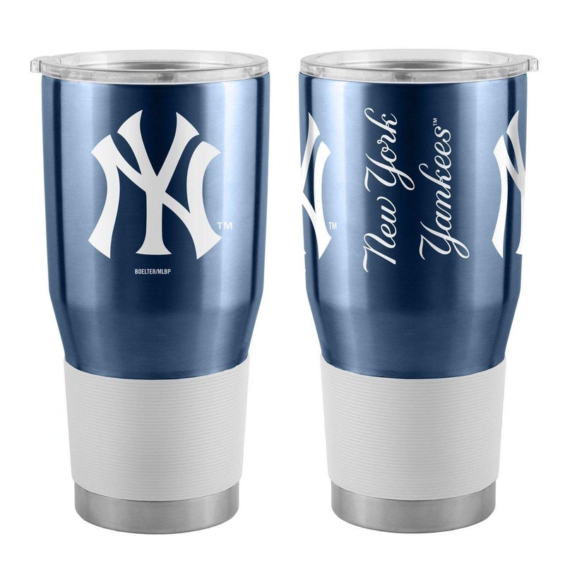 MLB New York Yankees Boelter 30 oz Ultra Stainless Steel Tumbler MLB New York Yankees Navy Small
