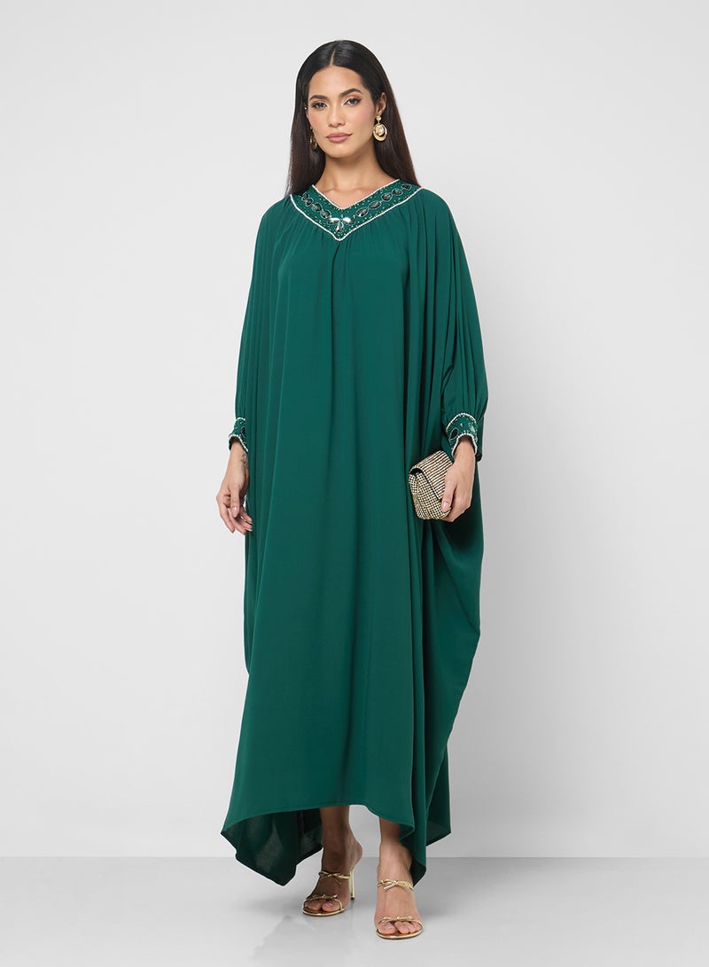 Khizana Embroidered Kaftan - Image 1