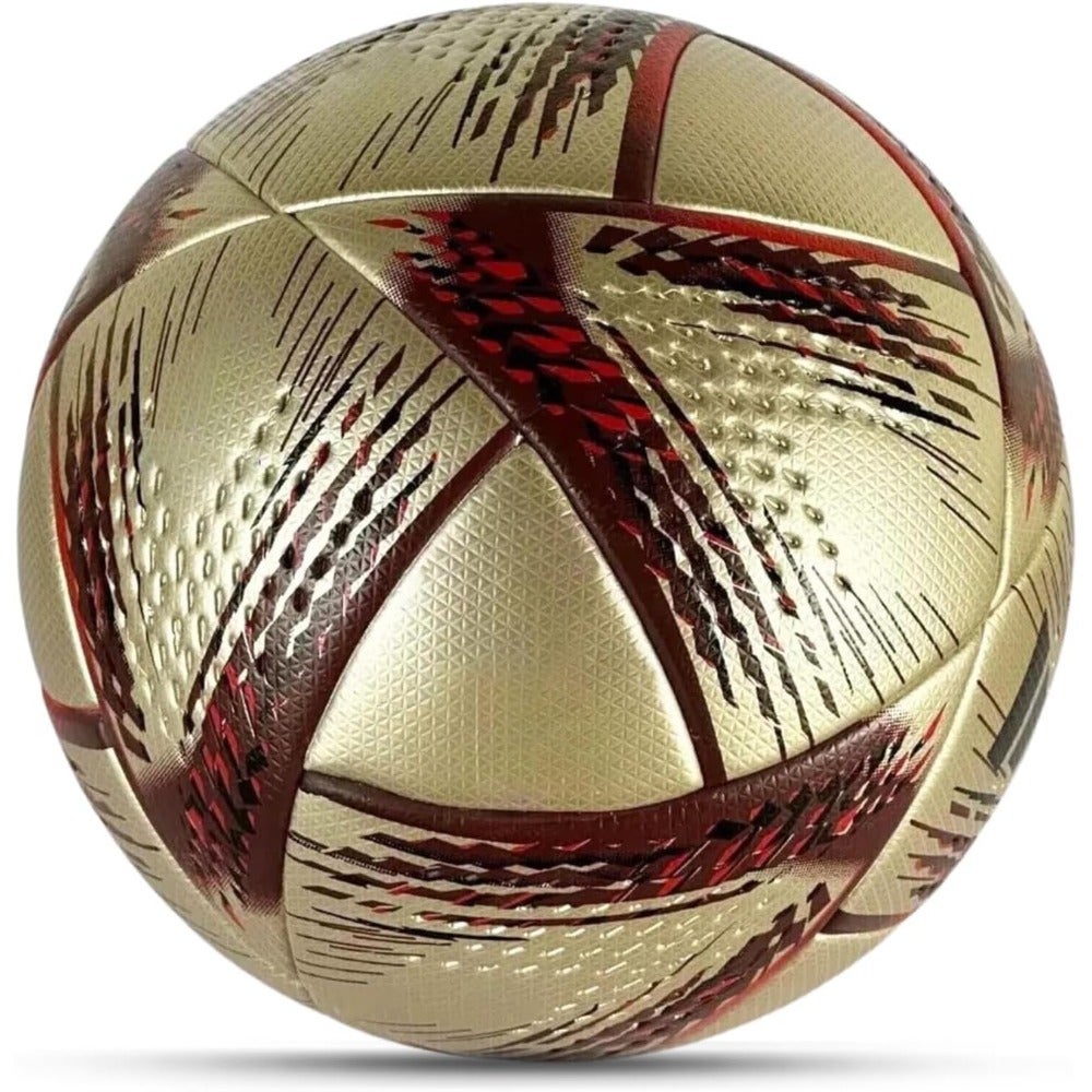 TRYUFootball Ball Thermal Bonded Soccer Balls Size 5 Control, Winded Bladder World Cup Quality, Durable for Adults, Youth Best for Clubs, Academies Perfect Match, Training, Recreational PlayDFH